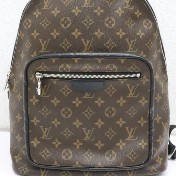 Louis Vuitton Monogram Macassar NM Josh Backpack - Picture 1 of 16